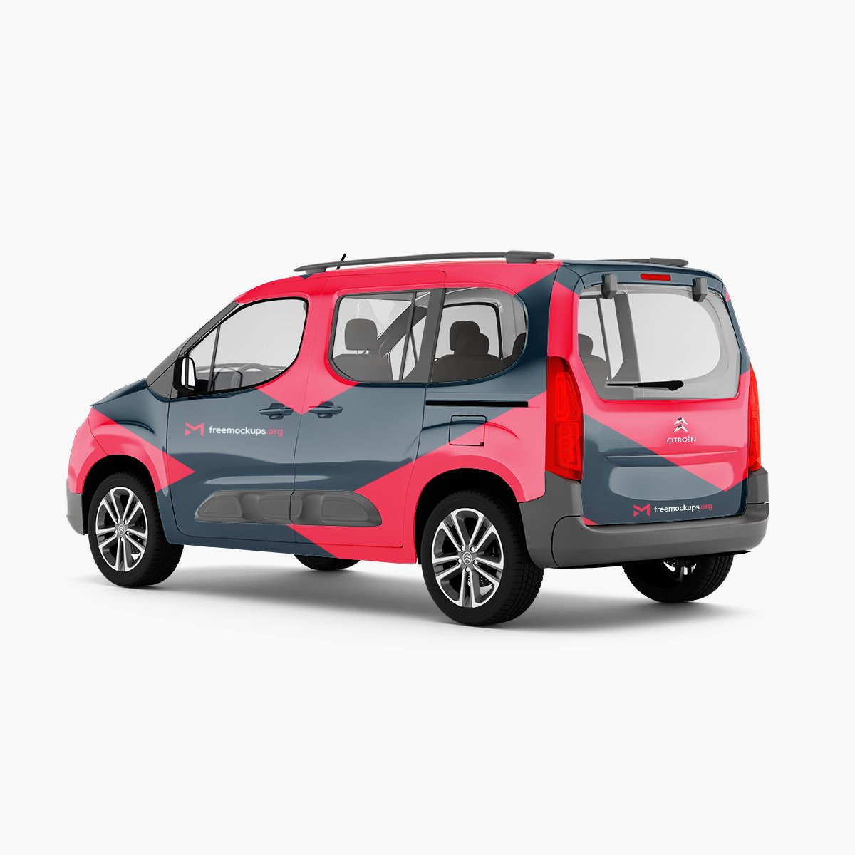 21_Citroen Berlingo Car Mockup_Back Left_Preview1_Square