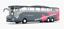 33_Coach Bus Mockup_Front Side_Prev1